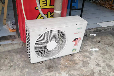 五莲空调突然不制冷只吹自然风怎么办？